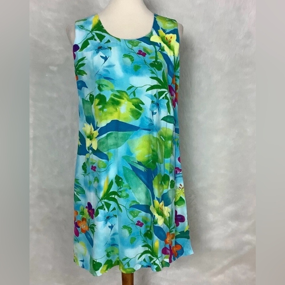 Jam’s World Floral Sleeveless Dress M